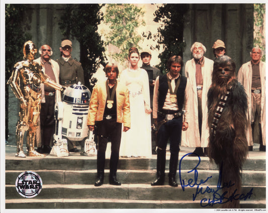 The Monster Company Store Peter Mayhew Chebacca Autograph