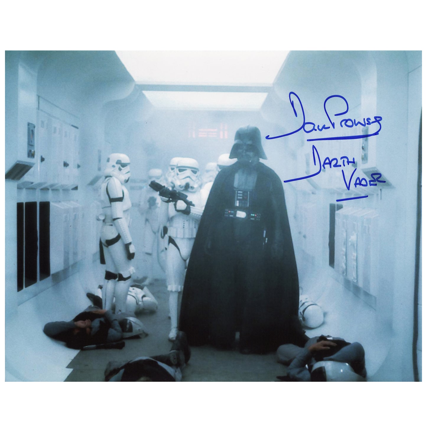 Darth Vader / Dave Prowse Autographed photo from Episode IV - Star Wars - A New Hope