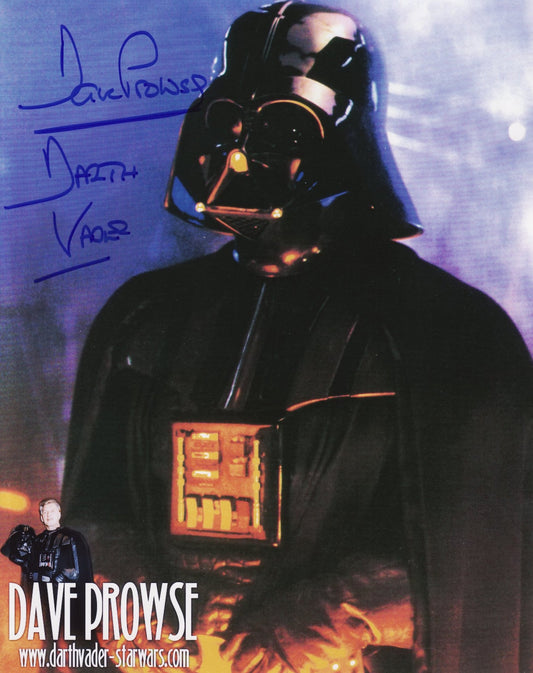 Dave Prowse Darth Vader Autograph