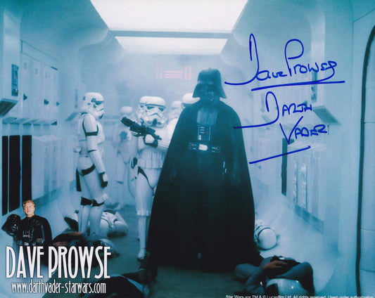 Star Wars Dave Prowse Darth Vader Autograph A New Hope