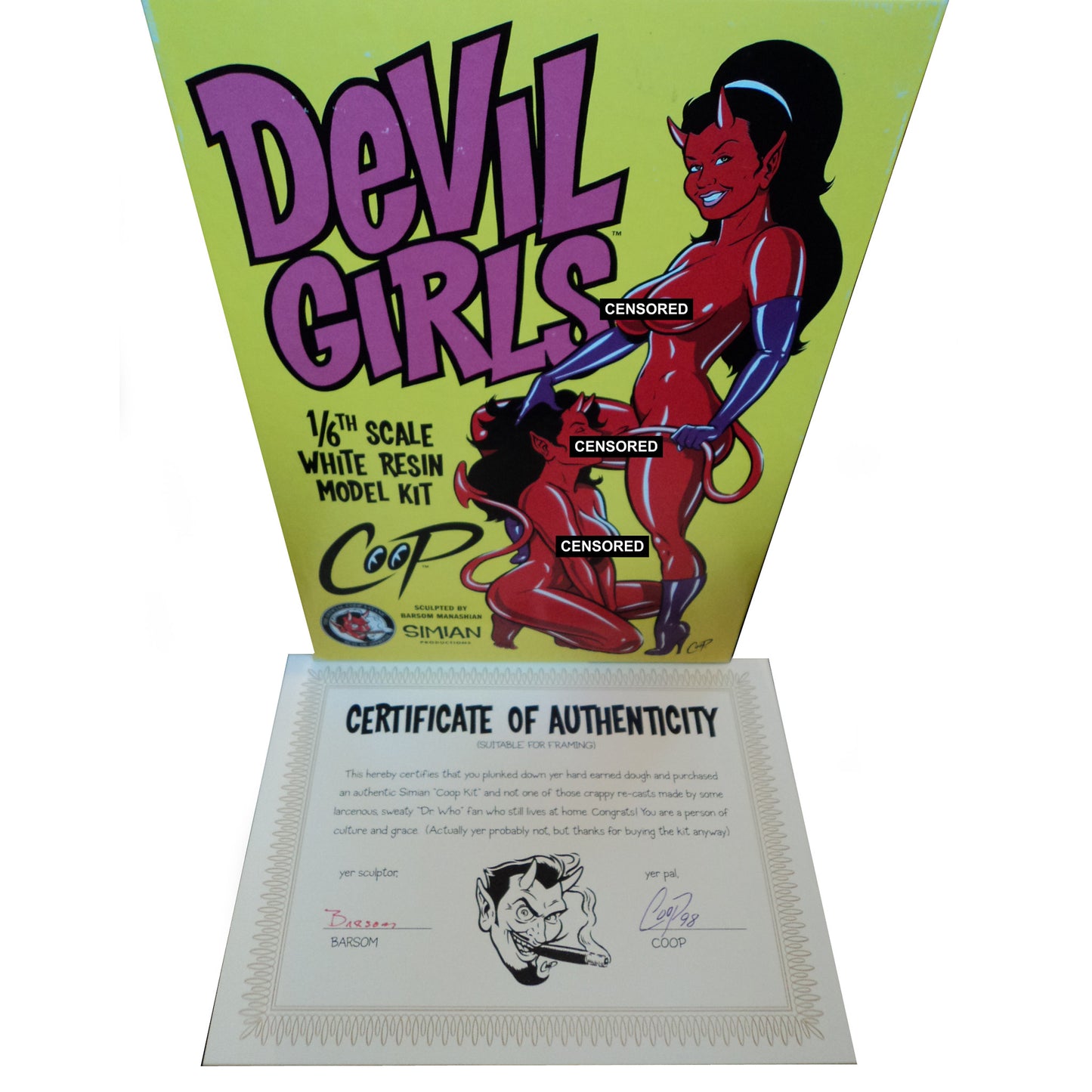 Coop Devil Girls Model Kit