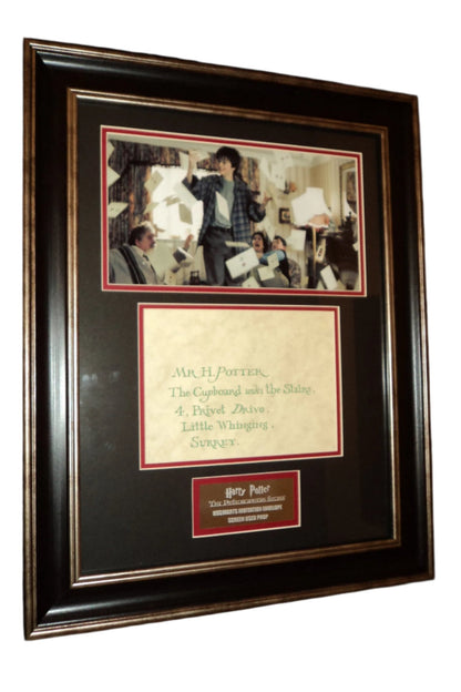 Harry Potter Hogwarts Prop Framed