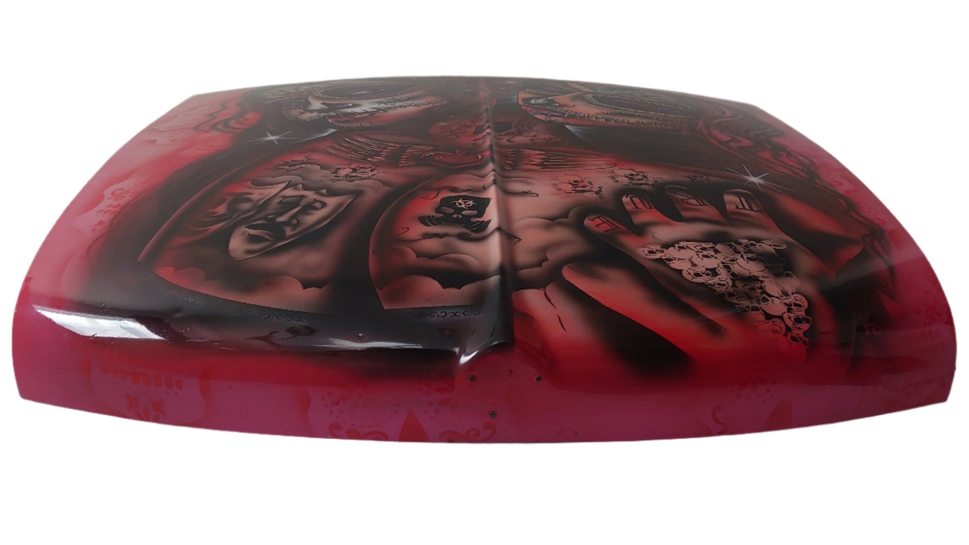 Gatch Rivett Sugar Skull Ladies Volks Wagen Bonnet